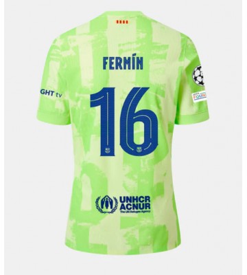 Barcelona Fermin Lopez #16 Replika Tredjetrøje 2024-25 Kortærmet